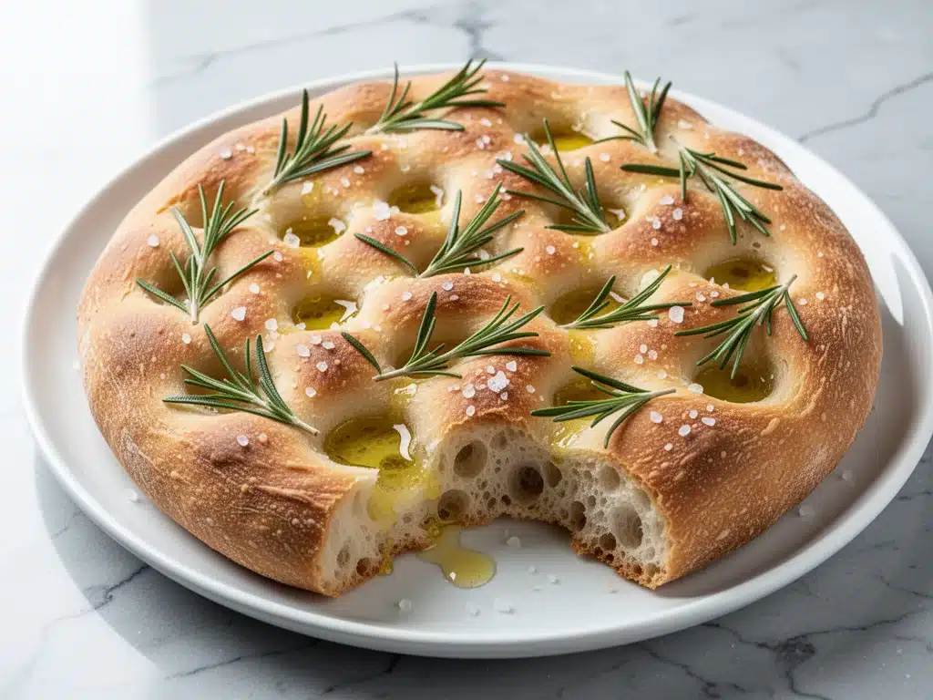 sourdough focaccia - featured image