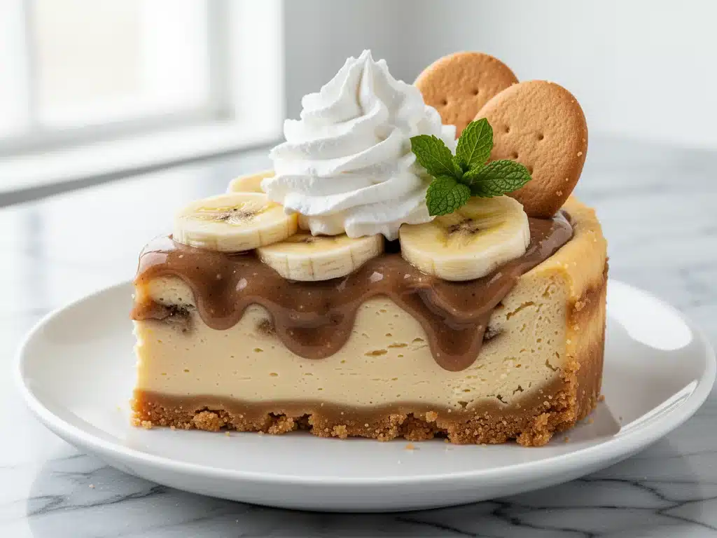 Southern Banana Pudding Cheesecake - featured image