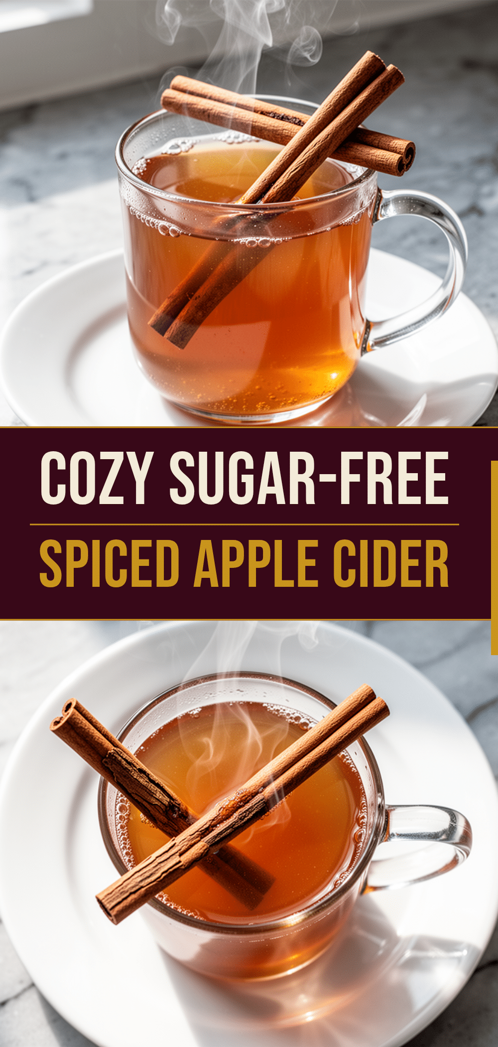 Sugar-Free Fall Spiced Hot Apple Cider: 5-Minute Cozy Drink 5 Sugar-Free Fall Spiced Hot Apple Cider recipe