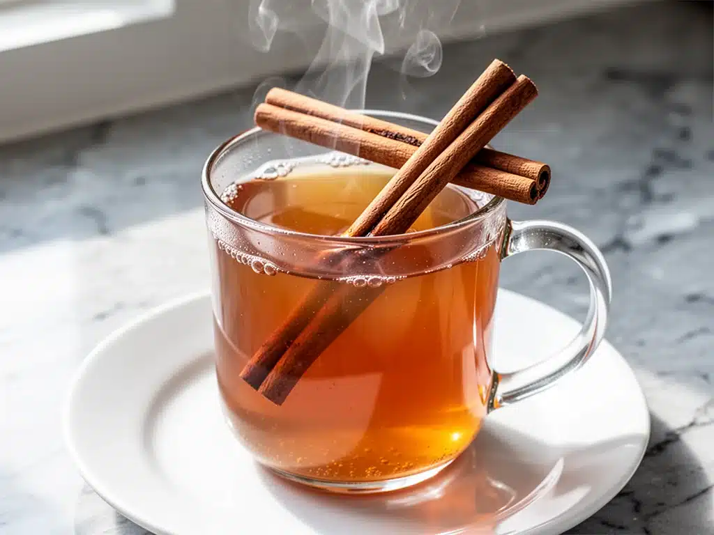 Sugar-Free Fall Spiced Hot Apple Cider - featured image