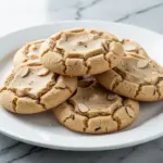 sugar-free vanilla almond butter cookies - featured image