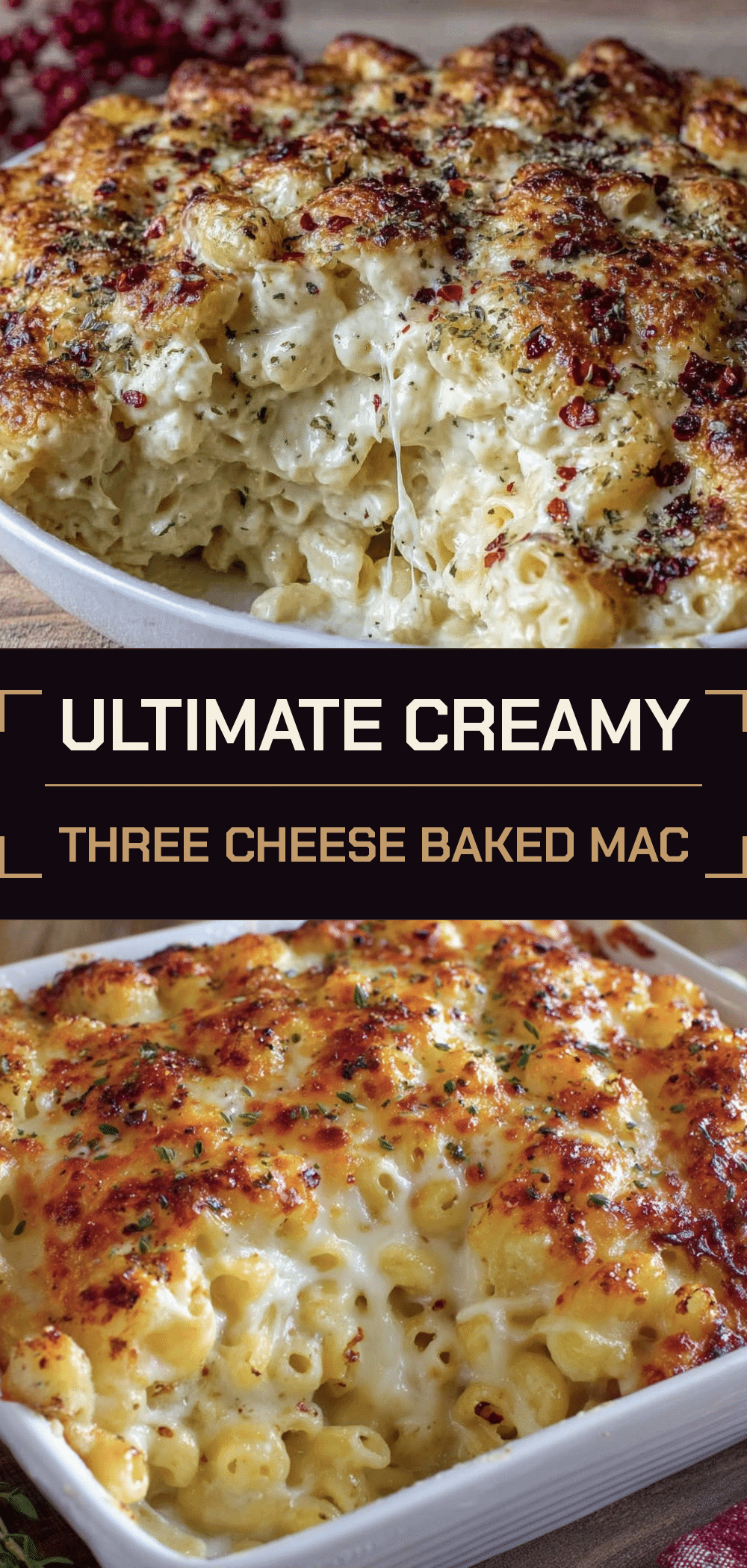 Ultra-Creamy Baked Mac and Cheese: 3 Cheeses, Grandmas Way 5 ultra-creamy baked mac and cheese recipe