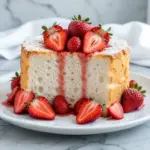 ultra-fluffy angel food cake - featured image