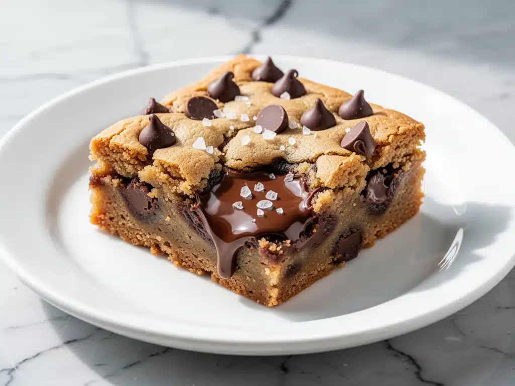Ultra-Gooey Chocolate Chip Cookie Bars - featured image