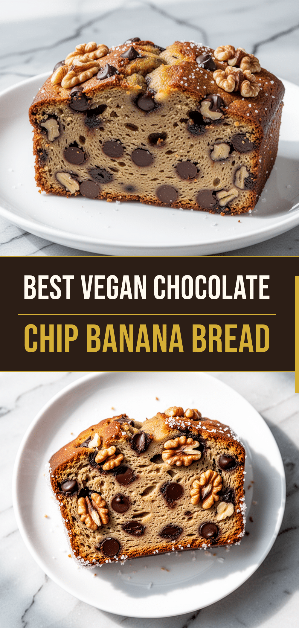 Vegan Chocolate Chip Banana Bread: 5-Ingredient Easy Recipe 5 vegan chocolate chip banana bread recipe