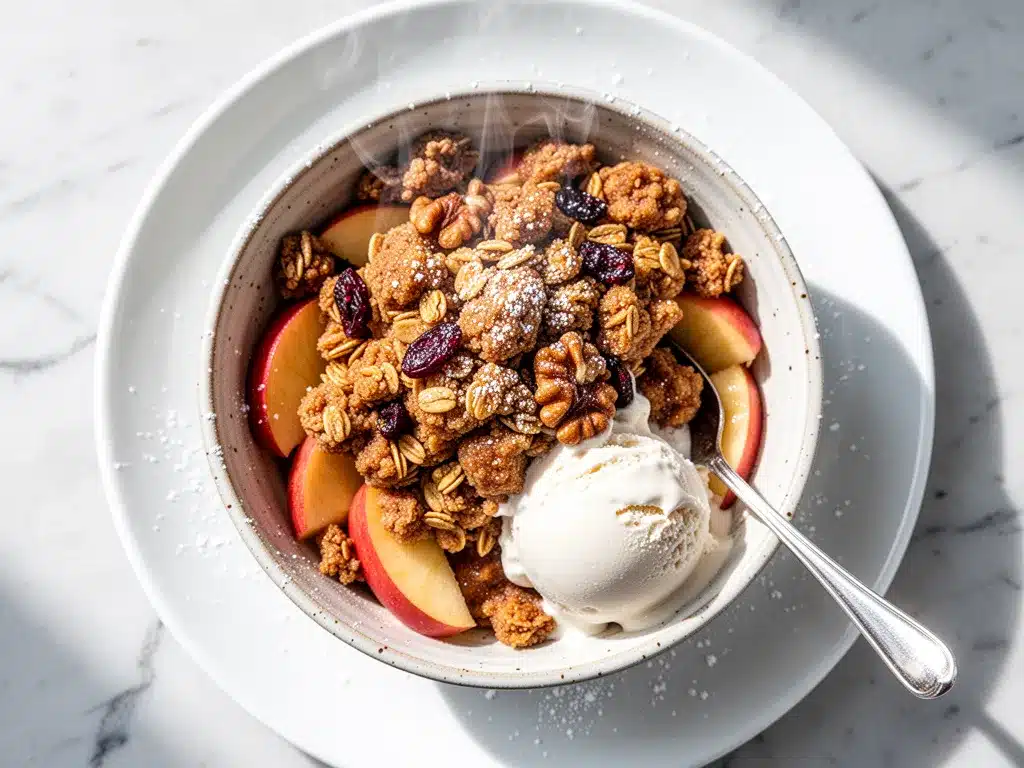 Vegan Fall Apple Crisp: Easiest Cinnamon Oat Recipe 4 vegan fall apple crisp preparation steps