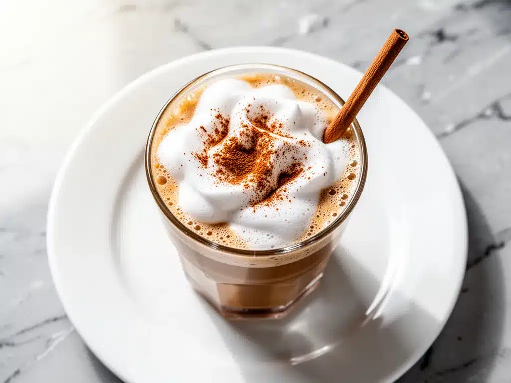 Vegan Maple Cinnamon Oat Milk Latte: Easy Frothy Drink 4 vegan maple cinnamon oat milk latte preparation steps