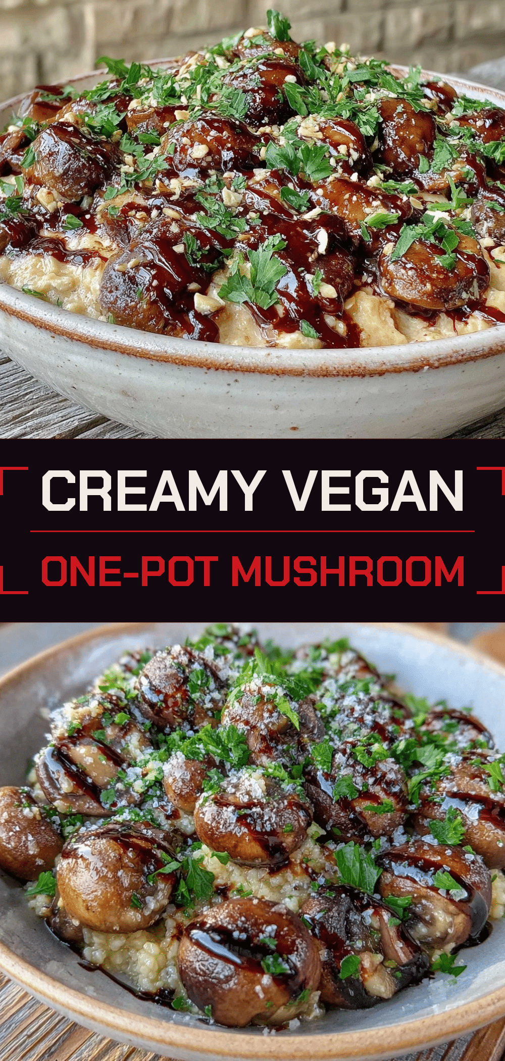 Vegan One-Pot Mushroom Stroganoff: 4 Easy Meal Prep Freezer Meals 5 vegan one-pot mushroom stroganoff recipe